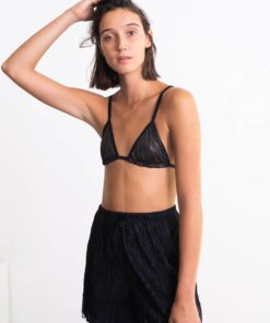 חזיית Flo  שחור פס זהב