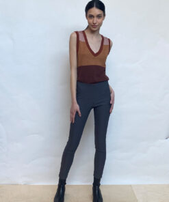 מכנסי ASI אפור מנצנץ