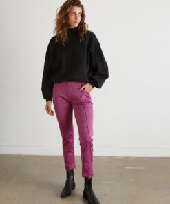 מכנסי EVA הדפס ורוד