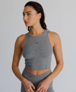 טופ AIR אפור מלאנז'