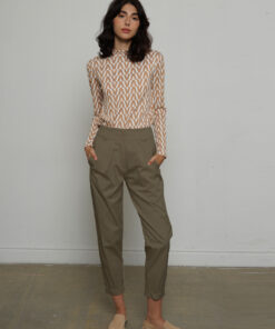 מכנסי GRACE זית