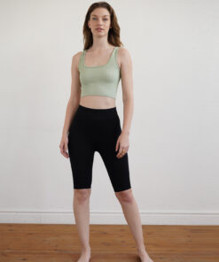 טייץ ACTIVE שחור קצר