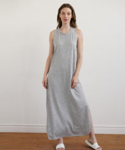 שמלת מקסי TUNNEL אפור מלאנז