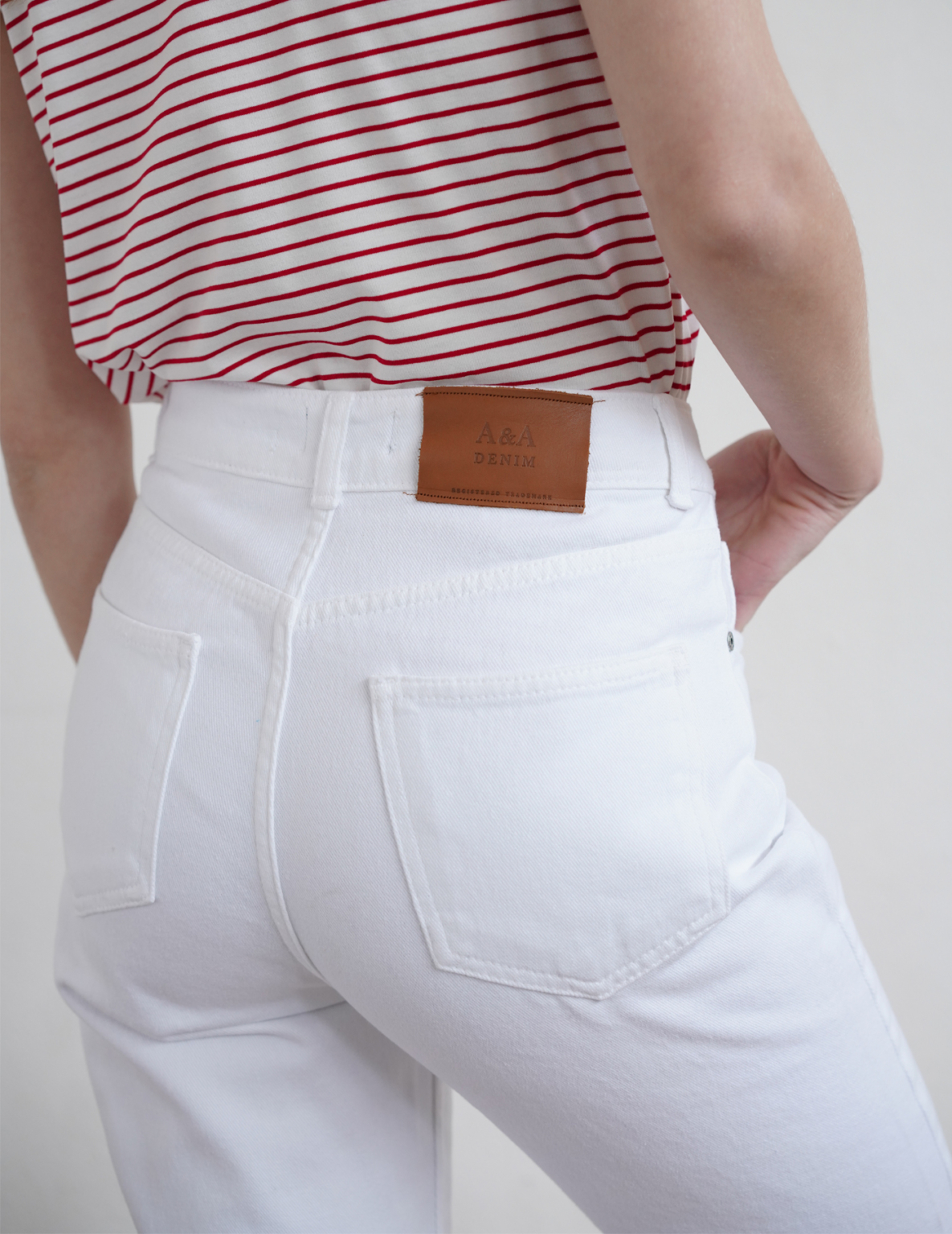 ⁦THE B' DENIM WHITE⁩ – תמונה ⁦6⁩