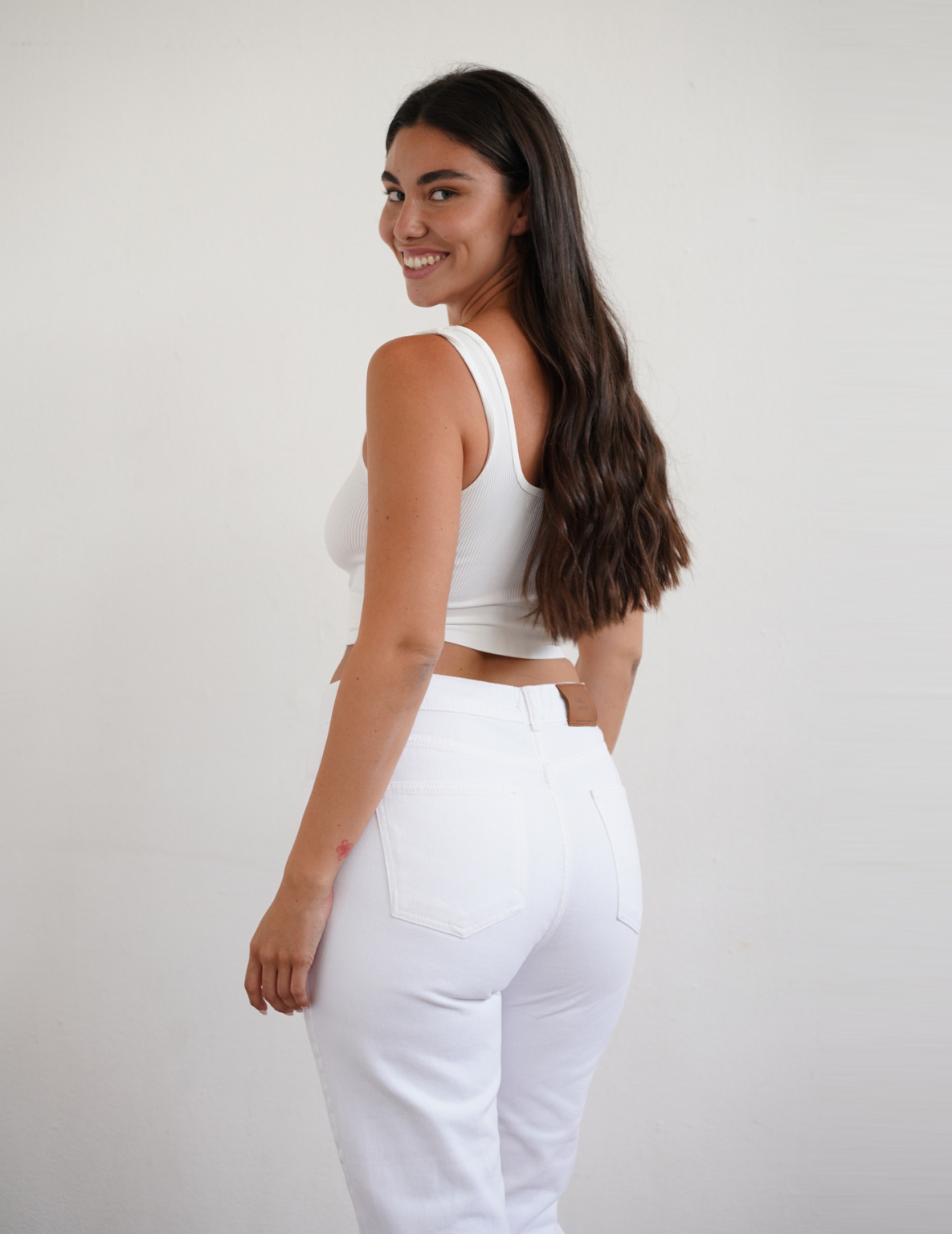 ⁦THE B' DENIM WHITE⁩ – תמונה ⁦8⁩