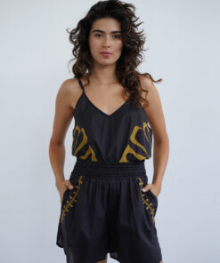 מכנסי VACATION שחור