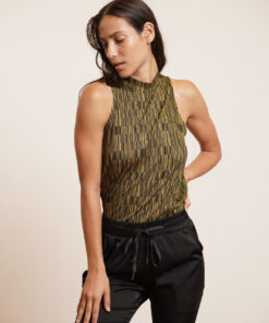 גופיית גולף VILLARS הדפס צהוב