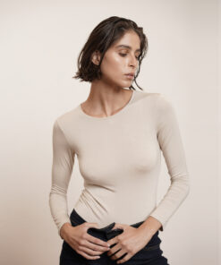 NO.10 בגד גוף ארוך אבן