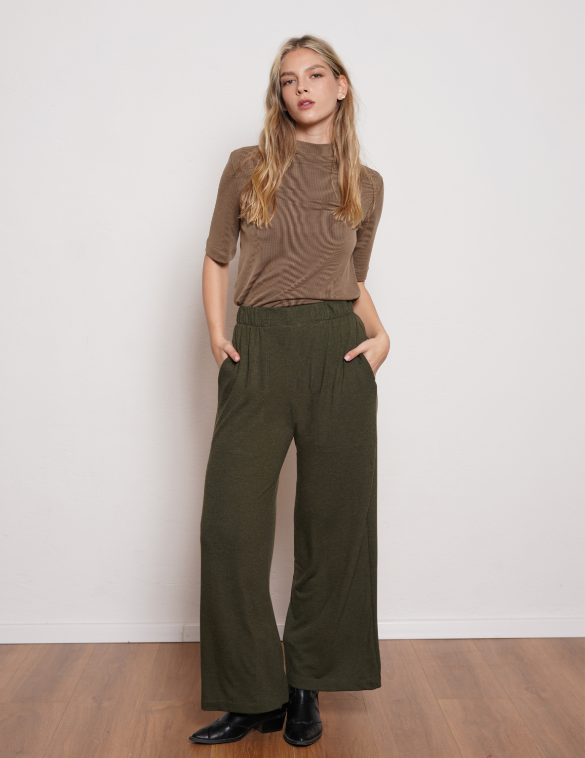 NO 117  EASY PANTS GREN