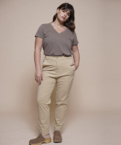 מכנסי  STEFANO B ענבר ווש