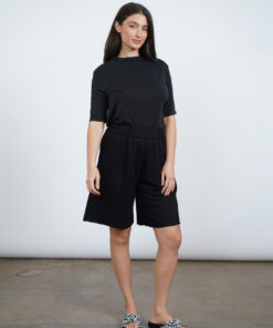 NO.23 מכנסי ברמודה שחור