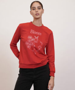 סוויטשירט FRIDA אדום