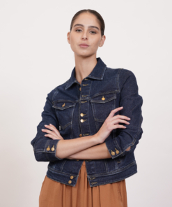 ג'קט ג'ינס LITTLE J כחול כהה