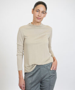 NO 9A חולצת גולף אבן פסים