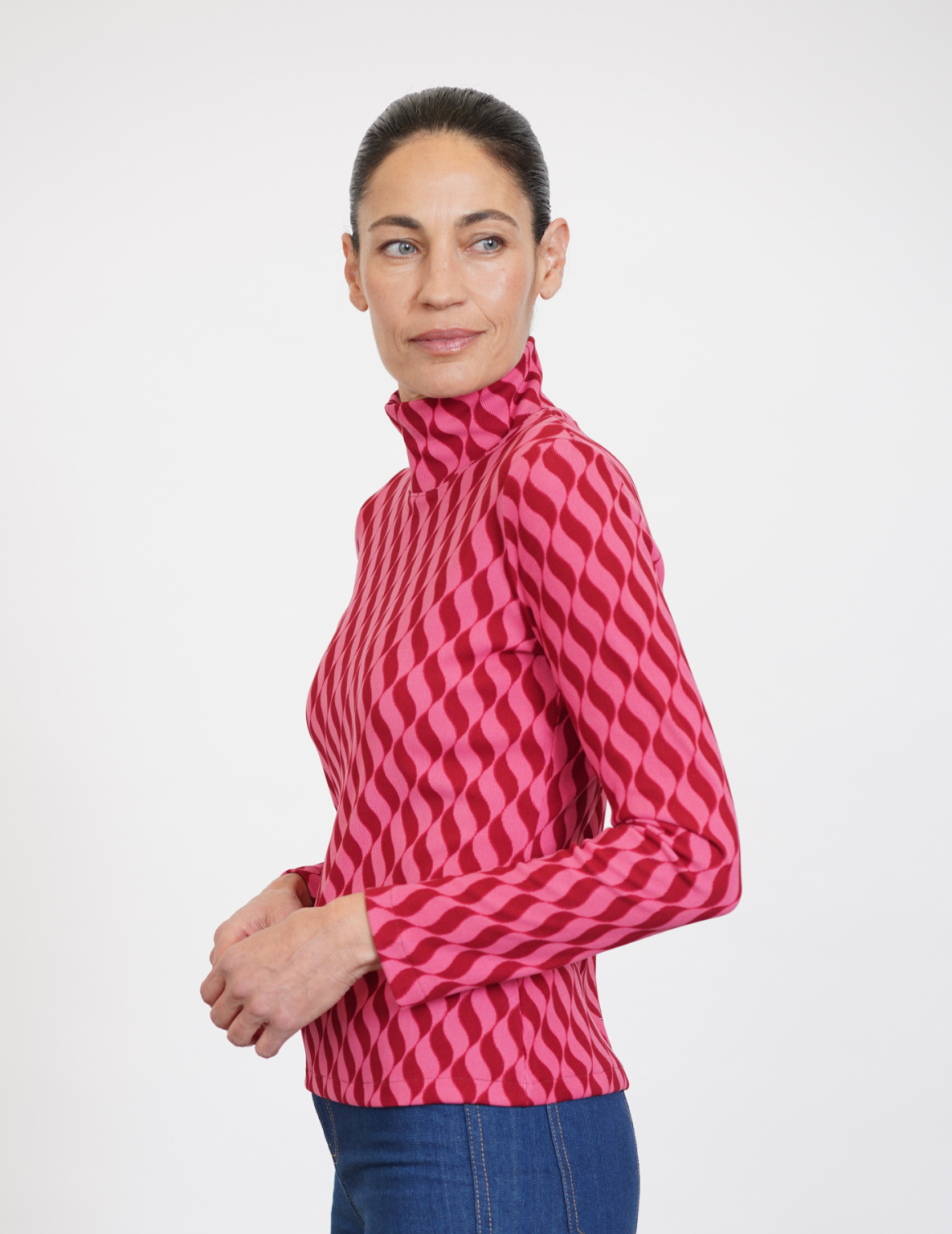 ⁦גולף AUDREY הדפס ורוד⁩ – תמונה ⁦4⁩