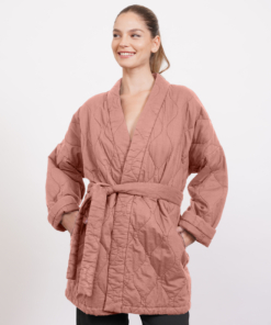 עליונית OPRAH קווילט חום