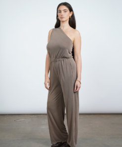 RITA אוברול כתף אחת חום