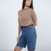 DENIM BERMUDA ג'ינס ברמודה כחול לרכישה אונליין - Alef Alef | אלף אלף