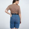 DENIM BERMUDA ג'ינס ברמודה כחול לרכישה אונליין - Alef Alef | אלף אלף