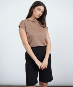 NO.39 גופיה צאוורון רבידה חמרה